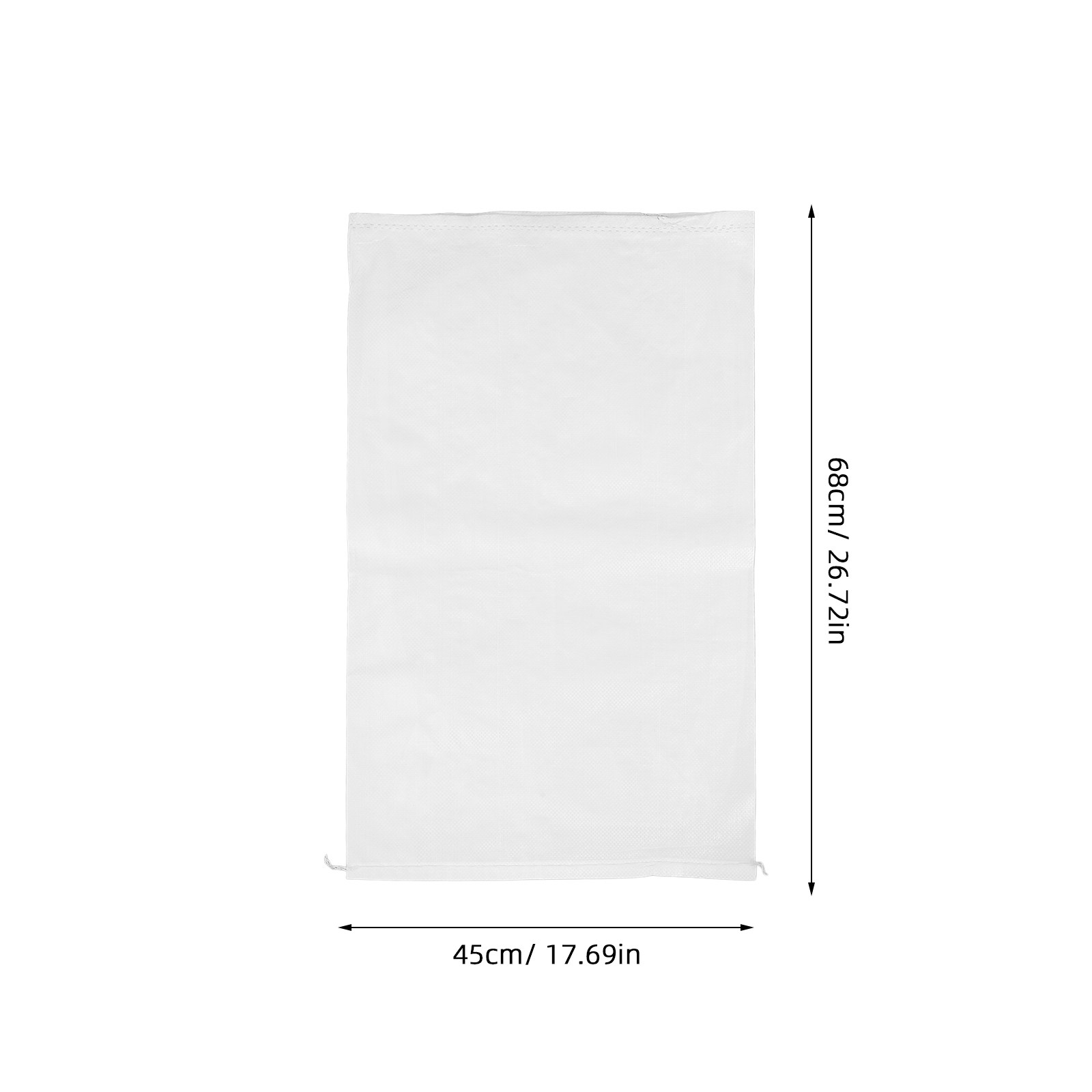 20Pcs Waterproof PP Lined Sand - Flood Barrier Bag 评论和价格