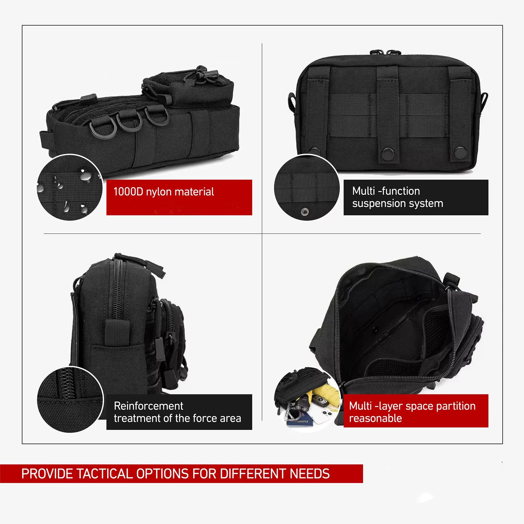 New Molle Waist Bag Tactical M - First Aid Bag Kit 评论和价格