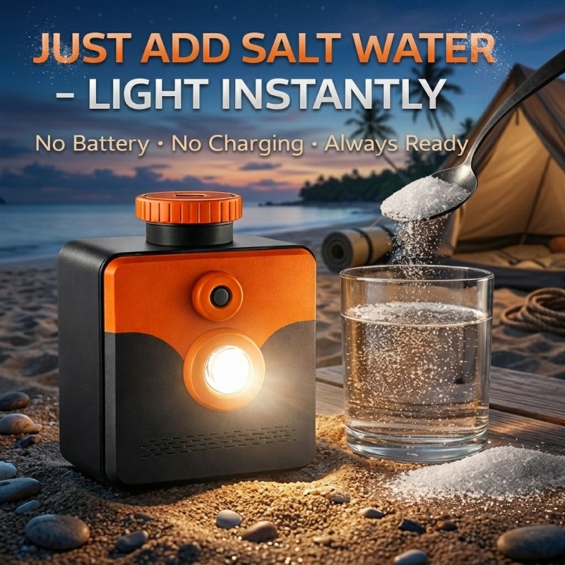 Saltwater Lamp Salt Water Powe - Power Outage Light 评论和价格